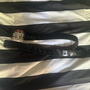 BETTY BOOP rhinestone belt
